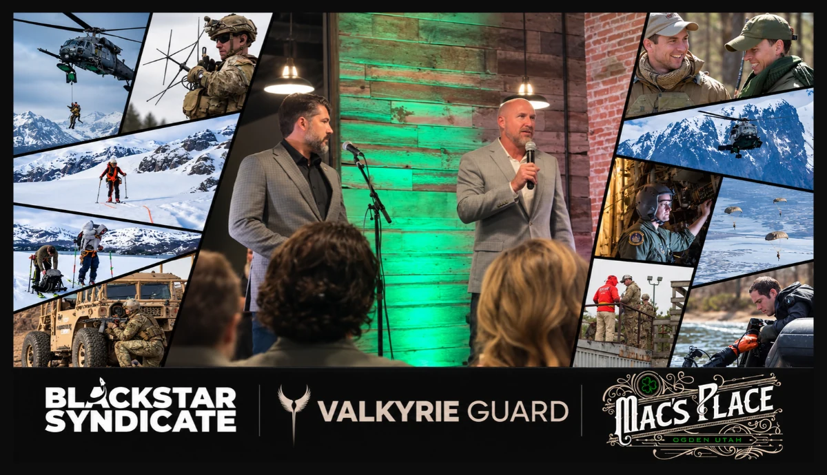 Black Star Syndicate and Valkyrie Guard welcome evening at the new Mac's Place in Ogden, Utah